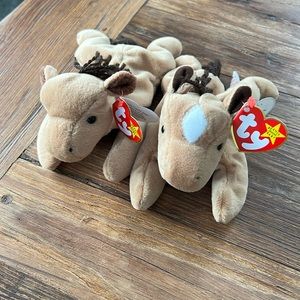 Retired Derby Ty beanie babies.  1995.  Excellent condition!
